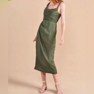 La Ligne Toni Dress Size‎ XS Linen Blend